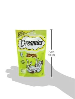 Dreamies Care And Treats 60 G Tuna (Pack Of 8, Total 8 Pouches) -Pet Products Shop 41ZKq4K8PyL