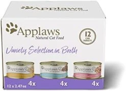 Applaws Natural Wet Cat Food, 16 Pack, Limited Ingredient Food For Cats, Chicken Selection Variety Pack In Broth, 2.47 Oz Cans -Pet Products Shop 41ZW9n3W9jL. AC