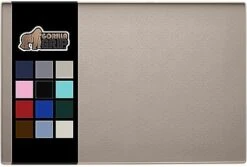 Gorilla Grip 100% Waterproof Raised Edge BPA Free Silicone Pet Feeding Mat, Dog Cat Food Mats Contain Spills Protects Floors, Placemats For Cat And Dog Water Bowl, Pets Accessories 18.5x11.5 Beige -Pet Products Shop 41aaadg0WyL. AC