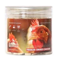 Pwshymi Freeze Dried Dog And Cat Treats, Chicken Pet Freeze Dried Cat Food Treats Dried Chicken Dried Treats For Training, Topper Or Snack(Chicken Cube) 11 Pwshymi Freeze Dried Dog And Cat Treats, Chicken Pet Freeze Dried Cat Food Treats Dried Chicken Dried Treats For Training, Topper Or Snack(Chicken Cube) -Pet Products Shop 41bdLvbeuSL