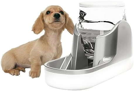Kathson Automatic Dog Water Dispenser 1 Gallon Gravity Cat Water Dispenser Dogs Water Station Bowl Large Capacity Feeder Waterer Pet Drinking Fountain Pink 15 Kathson Automatic Dog Water Dispenser 1 Gallon Gravity Cat Water Dispenser Dogs Water Station Bowl Large Capacity Feeder Waterer Pet Drinking Fountain Pink - Image 13