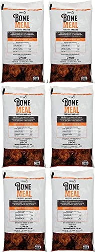 UPCO Bone Meal Supplement For Dogs And Cats (6-1Lb Bags)