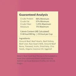 Steve's Real Food Quest Super Premium Freeze Dried Raw Cat Food, 10 Ounce -Pet Products Shop 41dS1NKGIGL