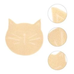 Plastic Bins Plastic Bins Portable Litter Box 2 PCS Cat Litter Mat- Cat Face Shaped Mat Cat Mat Pet Cat Face Shaped Pellet Cat Litter Kitten Litter Box Kitten Litter Box -Pet Products Shop 41e5DI4CrqL