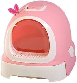 KIZQYN Pet Toilet Cat Litter Bowl Full Closed Drawer Cat Food Cat Toilet Large Cat Sand Bowl Anti-Splashing Cat Pot Pot Pull Deodorant Cat Litter Box (Color : Gray) 17 KIZQYN Pet Toilet Cat Litter Bowl Full Closed Drawer Cat Food Cat Toilet Large Cat Sand Bowl Anti-Splashing Cat Pot Pot Pull Deodorant Cat Litter Box (Color : Gray) -Pet Products Shop 41eJ9jdy7oL. AC