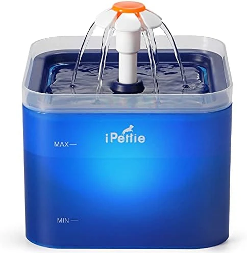 IPettie Neverland Cat Water Fountain With LED Light, 67oz/2.0L, Ultra Quiet Cat Drinking Fountain With Filter, Automatic Pet Water Fountain, Cat Fountain For Cats And Small Dogs, Orange 7 IPettie Neverland Cat Water Fountain With LED Light, 67oz/2.0L, Ultra Quiet Cat Drinking Fountain With Filter, Automatic Pet Water Fountain, Cat Fountain For Cats And Small Dogs, Orange - Image 5