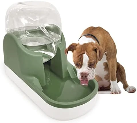 Kathson Automatic Dog Water Dispenser 1 Gallon Gravity Cat Water Dispenser Dogs Water Station Bowl Large Capacity Feeder Waterer Pet Drinking Fountain Pink 11 Kathson Automatic Dog Water Dispenser 1 Gallon Gravity Cat Water Dispenser Dogs Water Station Bowl Large Capacity Feeder Waterer Pet Drinking Fountain Pink - Image 9