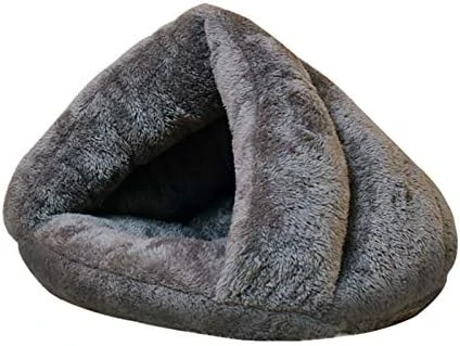 Watonic Cat Bed Winter Warm Triangular Cat Litter Pet Kennel And Dog Mat Thick Sleeping Bag Bed For Cats & Small Dogs Calming Cozy Covered Cushion Cuddlers Burrowers(B,26x36x4cm) 9 Watonic Cat Bed Winter Warm Triangular Cat Litter Pet Kennel And Dog Mat Thick Sleeping Bag Bed For Cats & Small Dogs Calming Cozy Covered Cushion Cuddlers Burrowers(B,26x36x4cm) - Image 7