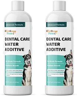 Wellnergy Pets Dental Care Water Additive For Dogs & Cats 2 Pack – No Brush Formula, Oral Hygiene & Fresh Breath, Reduce Plaque And Tartar. 16 FL OZ Each Bottle 13 Wellnergy Pets Dental Care Water Additive For Dogs & Cats 2 Pack – No Brush Formula, Oral Hygiene & Fresh Breath, Reduce Plaque And Tartar. 16 FL OZ Each Bottle -Pet Products Shop 41fDc X8LeS. AC