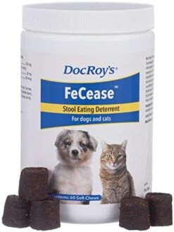 Revival Animal Health Doc Roy's FeCease - Stool Eating Deterrent For Dogs & Cats - 300gm Granules -Pet Products Shop 41fmVOXF0uL. AC