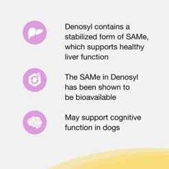Nutramax Denosyl Liver And Brain Health Supplement For Small Dogs And Cats, With S-Adenosylmethionine (SAMe), 30 Tablets -Pet Products Shop 41fzauypZNL