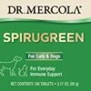 Dr. Mercola, SpiruGreen, For Cats And Dogs (180 Tablets), With Organic Spirulina And Microalgae,Organic Spirulina, Non GMO, Soy Free, Gluten Free -Pet Products Shop 41hkr6ThR8L