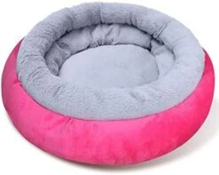 SONGBIRDTH Cat Round Litter Pad Small Dog Winter Sleeping Mat Anti-Slip Cattery Pet Supply,Breathable Cotton Blend,Removable Easy To Clean Sky Blue S -Pet Products Shop 41iAJKnu0LL. AC