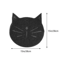 Balacoo 3pcs Scatter Claw Brown Mats Dog Placement Bowl Food Use Mat- Debris Control Washable Home Feet Anti- Cat, Pet Rubbing Bathroom, Xx.cm, Traps And Lovely Mat Pad, Mesh, PVC 14 Balacoo 3pcs Scatter Claw Brown Mats Dog Placement Bowl Food Use Mat- Debris Control Washable Home Feet Anti- Cat, Pet Rubbing Bathroom, Xx.cm, Traps And Lovely Mat Pad, Mesh, PVC -Pet Products Shop 41iAfA0RGSL 1
