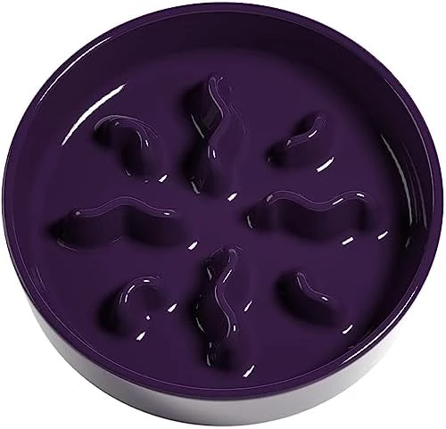 Ceramic Slow Feeder Dog Bowls Small Breed, 0.5 Cups Dog Food Dish For Fast Eaters, Puzzle Bowl For Small Dogs And Cats,5.5 Inch-Green 16 Ceramic Slow Feeder Dog Bowls Small Breed, 0.5 Cups Dog Food Dish For Fast Eaters, Puzzle Bowl For Small Dogs And Cats,5.5 Inch-Green - Image 14