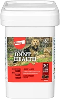 Synovi G3 Soft Chews Glucosamine Joint Supplement For Dogs, 120 Count -Pet Products Shop 41jHg0ywT3L. AC