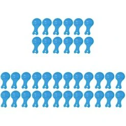 Dog Food Scoop 36 Pcs Scoops Colorful Round Supplies Measuring Color Scoop Tool Pet Useful Dog Cat Food For Feeder Animals Spoons Plastic Spoon Cups Small Random Lovely Shovel