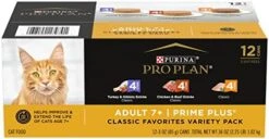 Purina Pro Plan High Protein Cat Food Wet Gravy, Beef And Carrots Entree - (24) 3 Oz. Pull-Top Cans -Pet Products Shop 41laare GLL. AC