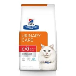 Hill's Prescription Diet C/d Multicare Stress Urinary Care Ocean Fish Flavor Dry Cat Food, Veterinary Diet, 8.5 Lb. Bag