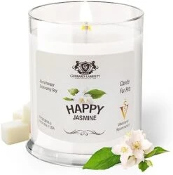 Gerrard Larriett - Deodorizing Soy Candles For Pets, Scented Candles For Removing Pet/Household Odors, Lasts Up To 40 Hours, White Candles For Home Scented With De-Stress Lavender & Chamomile Fragrance, 10 Oz 23 Gerrard Larriett - Deodorizing Soy Candles For Pets, Scented Candles For Removing Pet/Household Odors, Lasts Up To 40 Hours, White Candles For Home Scented With De-Stress Lavender & Chamomile Fragrance, 10 Oz -Pet Products Shop 41nIvk39v7L. AC