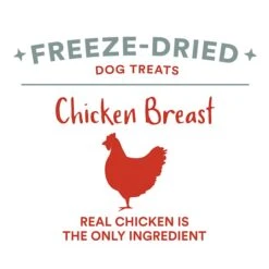 WholeHearted Chicken Breast Freeze-Dried Dog Treats, 3 Oz. -Pet Products Shop 41nRxBdLzDL