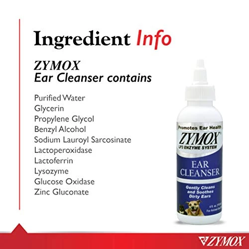 Zymox Ear Cleanser With Bio-Active Enzymes, 4 Oz. 5 Zymox Ear Cleanser With Bio-Active Enzymes, 4 Oz. - Image 3
