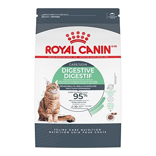 Royal Canin Feline Care Nutrition Digestive Care Dry Cat Food, 3 Lb Bag 3 Royal Canin Feline Care Nutrition Digestive Care Dry Cat Food, 3 Lb Bag