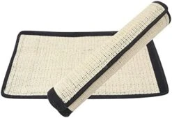 TOONZZ Pet Nest Cats Scratching Post Toys Cat Tree Cat Climbing Frame Pet Cat Scratch Sisal Mat Sofa Claw Protector For Furniture Leg Guard (Size : S (20.5x30cm)) -Pet Products Shop 41ozo8YKdxL. AC