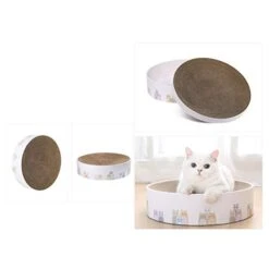 Yliping Cat Scratching Plate Claws Corrugated Paper Cat Litter Wear Cat Claw Board Cat Supplies Cat Toys (Size : B(L)) -Pet Products Shop 41p3cGLwhzL