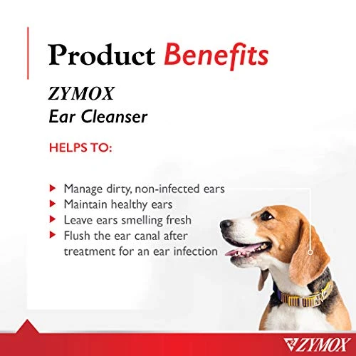 Zymox Ear Cleanser With Bio-Active Enzymes, 4 Oz. 4 Zymox Ear Cleanser With Bio-Active Enzymes, 4 Oz. - Image 2