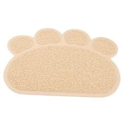 Mipcase Kitten Mat Free Dogs Dog Food Puppies Reusable Litter Pad Ground Scatter Bowl Daily Tray Rabbits Accessory Under Blanket Place Paw Rug Cushion Mesh Training For Cats Cat