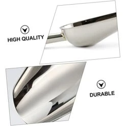 PATKAW 2pcs Dog Food Stainless Steel Spatula Stainless Steel Spoon Stainless Dog Food Scooper Metal Candy Scoop Multifunction Shovel Stainless Food Shovel Cat Food Shovel Pet Food Shovel -Pet Products Shop 41rE2L1gRLL