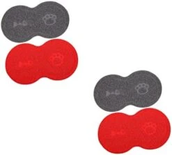 Cat Litter Cat Litter 2 Pcs Washable Water Dog Claw Type Puppy Cat Dish Paws Grinding Animal Mat Cats Anti- Feeding Bowl Non- X Pet Light Skid Cleaning Dogs Anti Pad Food Toy -Pet Products Shop 41rQx18u47L. AC
