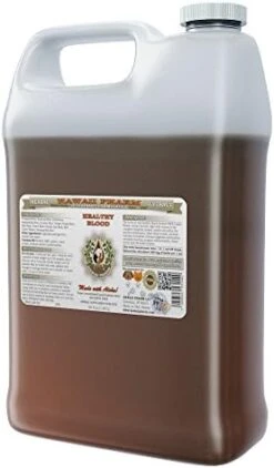 HawaiiPharm Healthy Blood, Veterinary Natural Alcohol-Free Liquid Extract, Pet Herbal Supplement 2 Oz -Pet Products Shop 41srTTE5DrL. AC