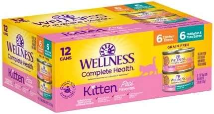 Wellness Complete Health Seafood Pate Favorites Variety Pack, 3 Ounces (Pack Of 24) 10 Wellness Complete Health Seafood Pate Favorites Variety Pack, 3 Ounces (Pack Of 24) - Image 8