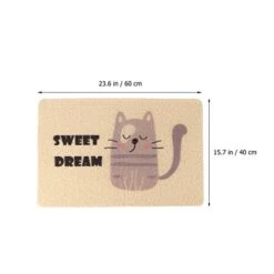 Large Cat Litter Mat Large Cat Litter Mat 2pcs PVC Cat Litter Litter Catcher Cat Litter Mat Cat Mat Mat, Litter Large Cat Litter Mat Dog Food Bowl Mat Dog Food Bowl Mat -Pet Products Shop 41tF5cK2N9L 1