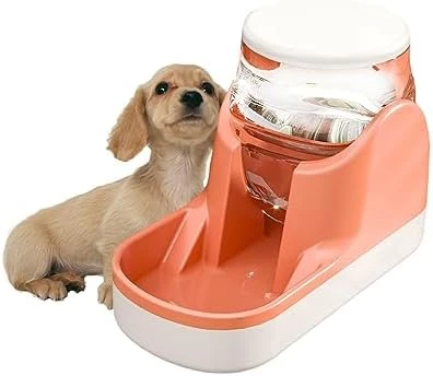 Kathson Automatic Dog Water Dispenser 1 Gallon Gravity Cat Water Dispenser Dogs Water Station Bowl Large Capacity Feeder Waterer Pet Drinking Fountain Pink 17 Kathson Automatic Dog Water Dispenser 1 Gallon Gravity Cat Water Dispenser Dogs Water Station Bowl Large Capacity Feeder Waterer Pet Drinking Fountain Pink - Image 15