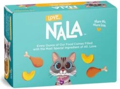 LOVE, NALA - Natural Adult Cat Wet Food - FLAKED Chicken With Pumpkin In Broth - Grain Free, Non-GMO, Prebiotic Fiber, Vitamins, Minerals - 12 Pack 2.4 Lbs. -Pet Products Shop 41ufcBF6JML. AC