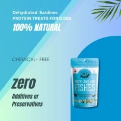 The Granville Island Pet Treatery Pure Proteins With Love And Fishes Sardine Treats For Dogs & Cats, 210 Gram -Pet Products Shop 41wCNw8fz3L