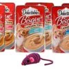Delectables Bisque Lickable Wet Cat Treats For Adult & Senior Cats Bundle Of 3 Flavors And Toy Size:Pack Of 6 Flavor:Variety -Pet Products Shop 41wHvB7N1DL