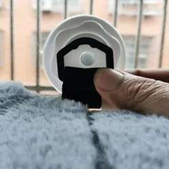 Single Layer Cat Litter Window Plus Velvet Hanging Swing Pet Supplies Cat Sucker Warm Hanging Nest Pet Supplies For Dogs Bed (Black, One Size) -Pet Products Shop 41x3DTb2yWL 1