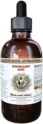 HawaiiPharm Urinary Aid, Veterinary Natural Alcohol-Free Liquid Extract, Pet Herbal Supplement 2 Oz 5 HawaiiPharm Urinary Aid, Veterinary Natural Alcohol-Free Liquid Extract, Pet Herbal Supplement 2 Oz - Image 3