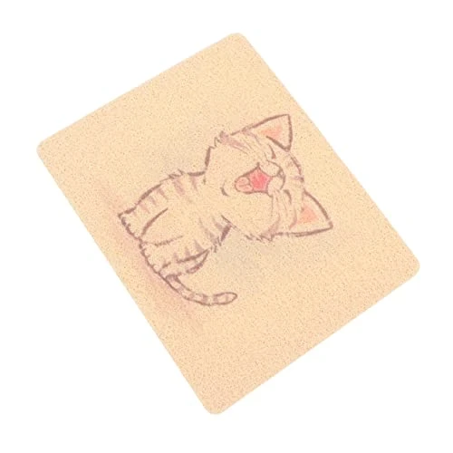 Litter Bix X Non- Soft-Touch Kitten - Dog Food Khaki Sleeping Easy Tray Mats Litter Cm Clean Mat Cat Water Bowl Catcher PVC Pet Mesh Four Supplies Pattern -Touch Comfort For Cat Litter 6 Litter Bix X Non- Soft-Touch Kitten - Dog Food Khaki Sleeping Easy Tray Mats Litter Cm Clean Mat Cat Water Bowl Catcher PVC Pet Mesh Four Supplies Pattern -Touch Comfort For Cat Litter - Image 4