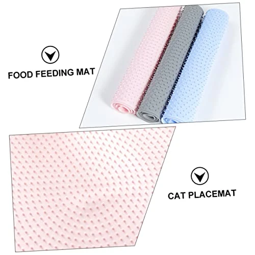 POPETPOP 1pc Foldable Cat Litter Mat 2 Tier Tray Cat Feeding Mat Small Litter Mat Litter Box Mat Cat Litter Mat Cat Litter Pad Cat Mat The Dog Pvc Pink Non-slip Mat Cat Litter Mat 8 POPETPOP 1pc Foldable Cat Litter Mat 2 Tier Tray Cat Feeding Mat Small Litter Mat Litter Box Mat Cat Litter Mat Cat Litter Pad Cat Mat The Dog Pvc Pink Non-slip Mat Cat Litter Mat - Image 6