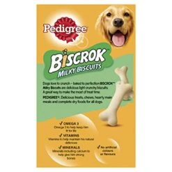 Pedigree Biscrok Milky Biscuits Dog Treats, 350 G -Pet Products Shop 510kUDztC7L