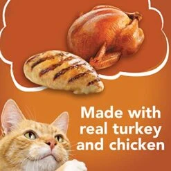 Purina Friskies Gravy Wet Cat Food Variety Pack, TurChicken Extra Gravy Chunky, Meaty Bits & Shreds - (40) 5.5 Oz. Cans 12 Purina Friskies Gravy Wet Cat Food Variety Pack, TurChicken Extra Gravy Chunky, Meaty Bits & Shreds - (40) 5.5 Oz. Cans -Pet Products Shop 512EC3qolmL