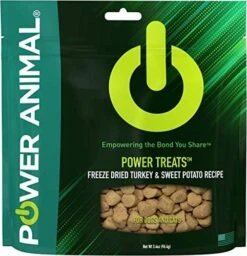 POWER Animal Power Treats - Freeze Dried Dog Treats And Cat Treats - Premium Quality Ingredients, Real Meat First Ingredient, All Natural, Humanely Sourced, Made In The USA -Pet Products Shop 512Ufp78V L. AC