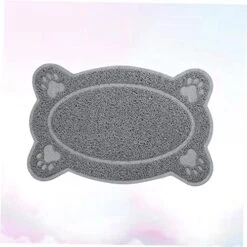 Mipcase 3pcs Silicone Desk Mat Cat Litter Rug Non Skid Rug Dog Feeding Mat Dog Placemat Litter Mat Dog Feeding Tablemat Silicone Pets Cute Pets Cat Food For Pets Table Mat Cat Mat Bowl Mat -Pet Products Shop 512aw9tt8xL