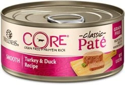 Wellness CORE Grain-Free Wet Cat Food, Natural Canned Food For Cats, Made With Real Meat (Chicken, Turkey & Chicken Liver Pate, 3 Oz Cans, Pack Of 12) -Pet Products Shop 512hybKD1vL. AC