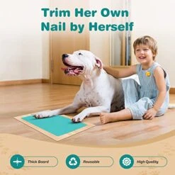Tiatailtoys Foam Padded Dog Nail Scratch Board - Dog Scratch Pad For Nails - Scratch Boards For Dogs - Pet Grooming - Stress-Free Playtime - Safe & Easy To Train - Pet Care & Dog Products Gift 11 Tiatailtoys Foam Padded Dog Nail Scratch Board - Dog Scratch Pad For Nails - Scratch Boards For Dogs - Pet Grooming - Stress-Free Playtime - Safe & Easy To Train - Pet Care & Dog Products Gift -Pet Products Shop 513P759SubL